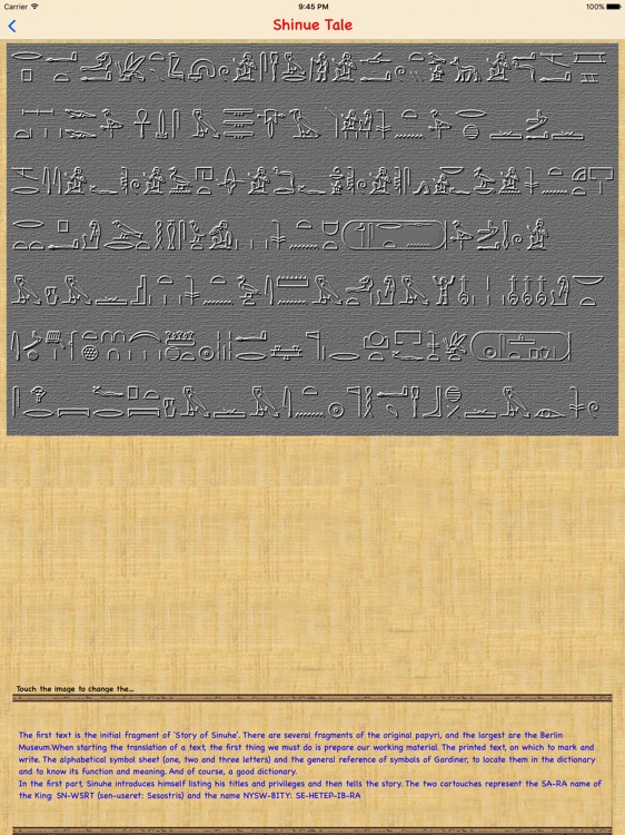 Egyptian Hieroglyphs screenshot-3