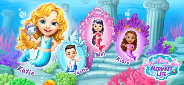 Sweet Baby Girl Mermaid Life On The App Store - roblox mermaid life