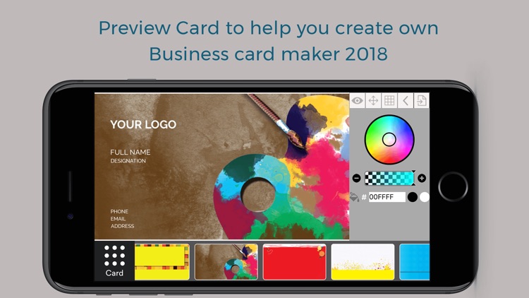 Custom Business Card Maker screenshot-4