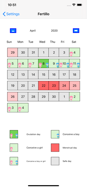 Fertillo Ovulation Calculator(圖1)-速報App