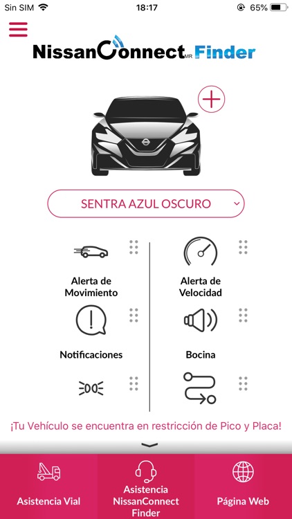 Nissan Connect Finder Colombia