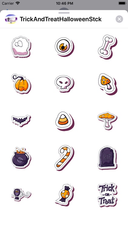 TrickAndTreatHalloweenStck