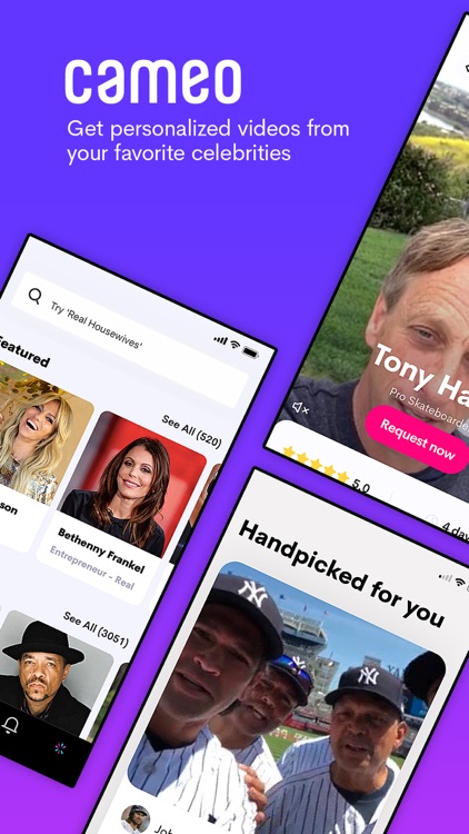 Cameo - Personal celeb videos