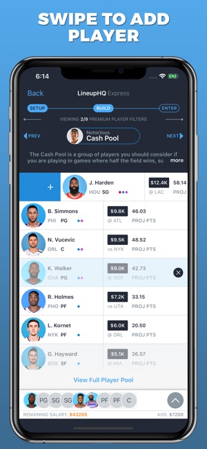 RotoGrinders Daily Fantasy(圖7)-速報App