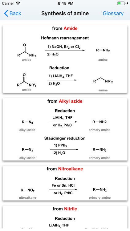 Organic Reactions screenshot-3