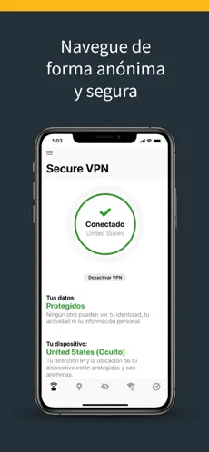 Screenshot 1 Norton Secure VPN iphone