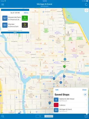 Captura de Pantalla 2 Transit Stop: CTA Tracker. iphone