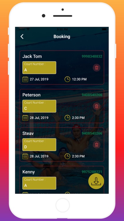 Water Polo Court Manager screenshot-5