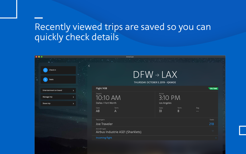 American Airlines screenshot 4