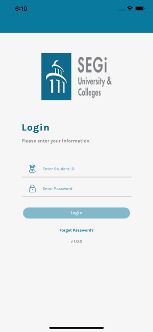 SEGi Student Attendance System