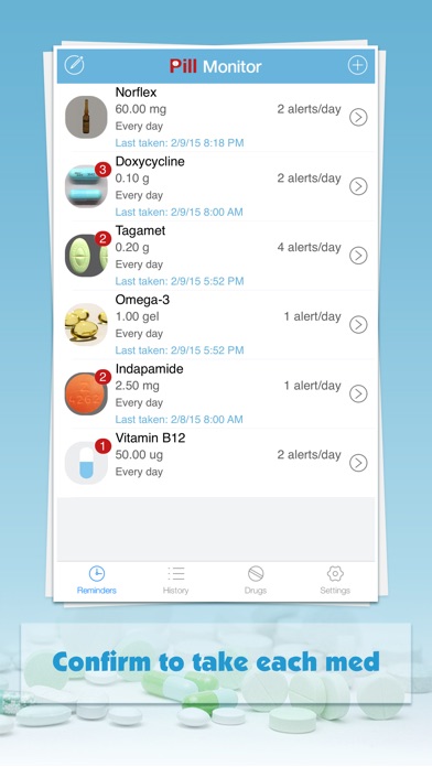 【图】Pill Monitor: Drug Minder(截图1)
