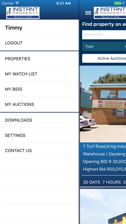 Instant Property Auction