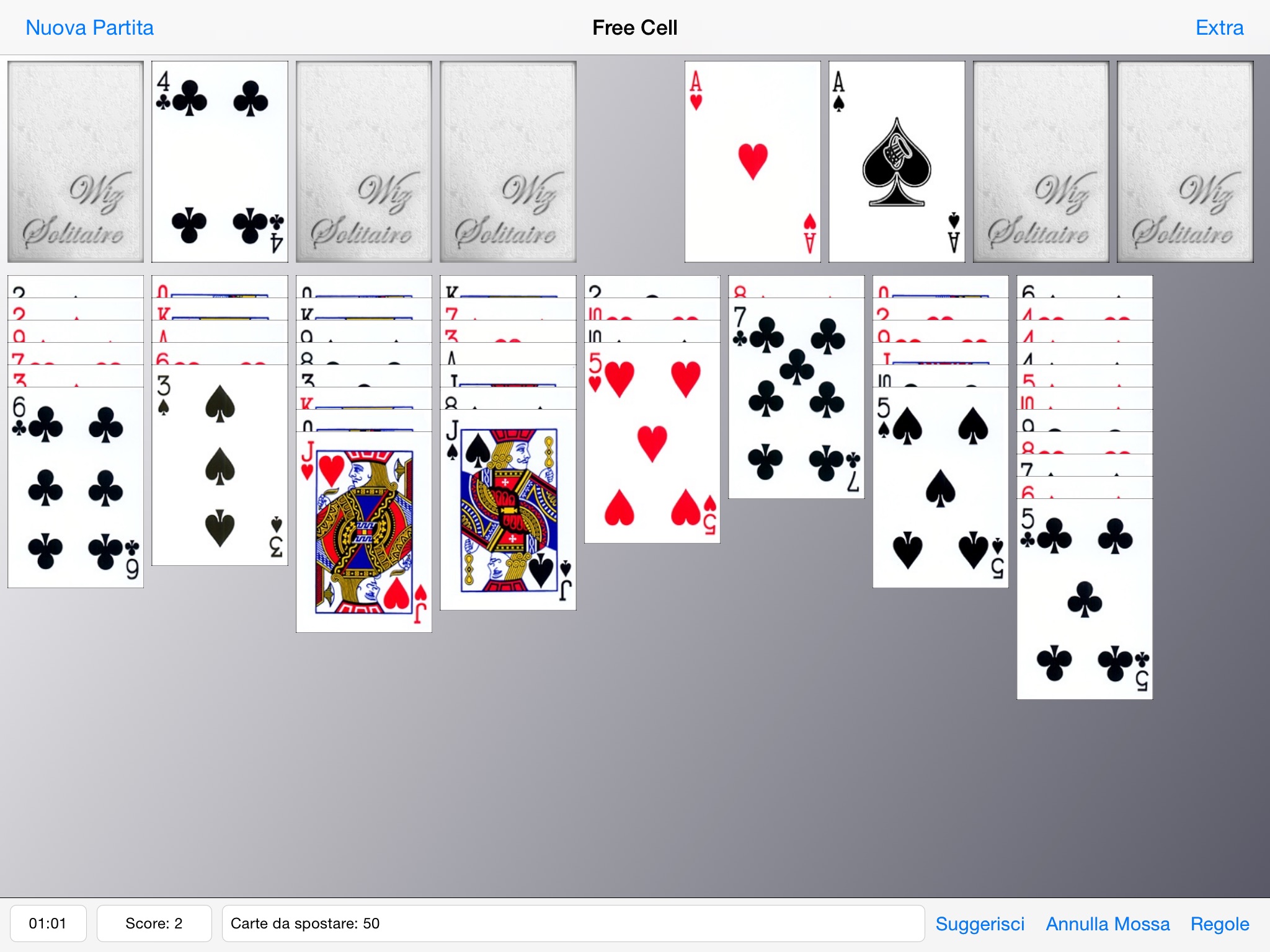 Wiz Solitaire screenshot 3