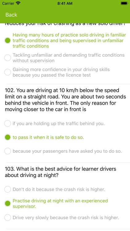 LearnerPermitTest - VicRoads screenshot-5