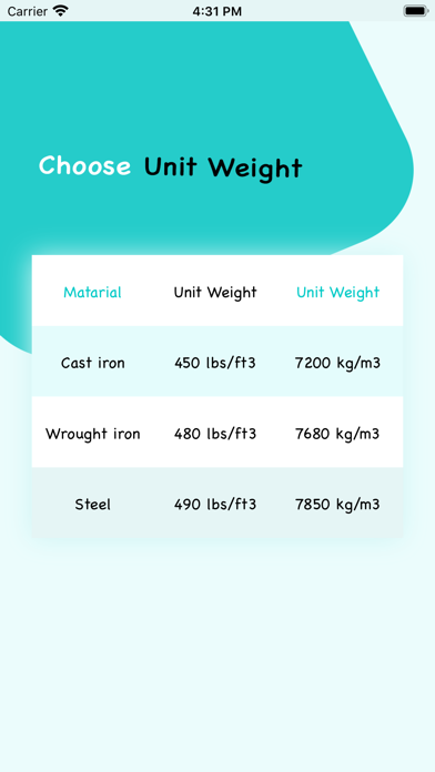 Pipe Weight Calculator screenshot 2