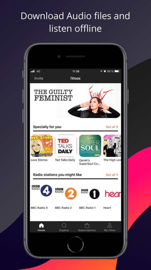 【图】Podcast & Radio – iVoox(截图1)