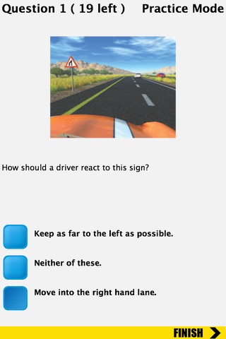 The K53 Learner's Test App - náhled
