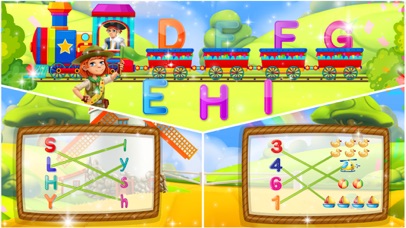 screenshot of Abc 123 Tracing Learning game 5