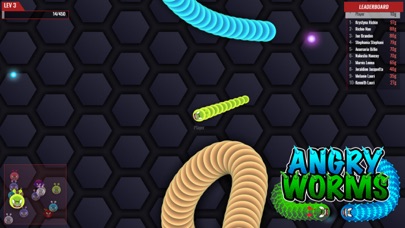 Angry Worms.io screenshot 3
