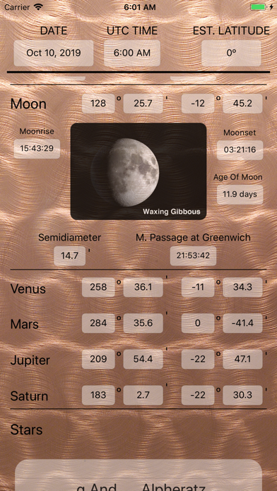 Perpetual Nautical Almanac screenshot 3