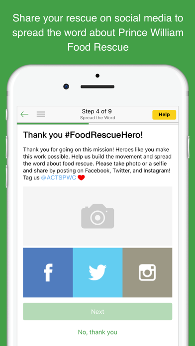 How to cancel & delete Prince William Food Rescue from iphone & ipad 4