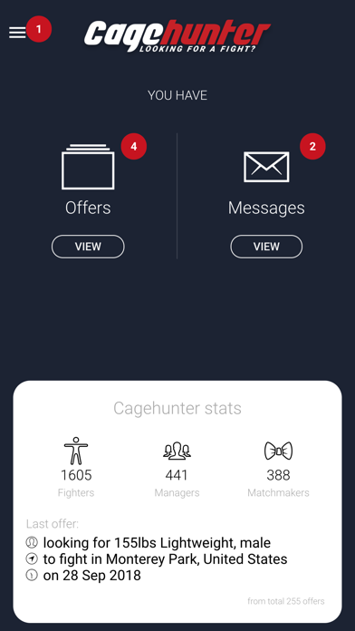 How to cancel & delete Cage Hunter MMA from iphone & ipad 1