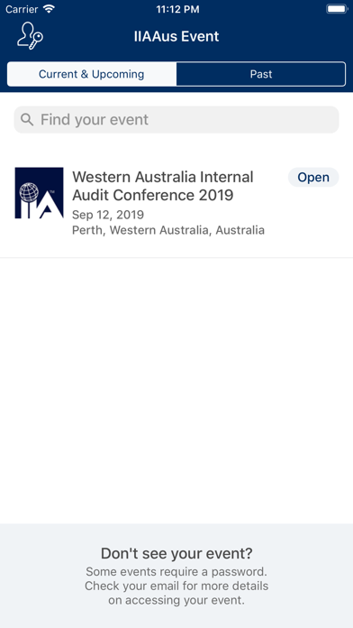 How to cancel & delete IIA-Australia Conferences from iphone & ipad 1