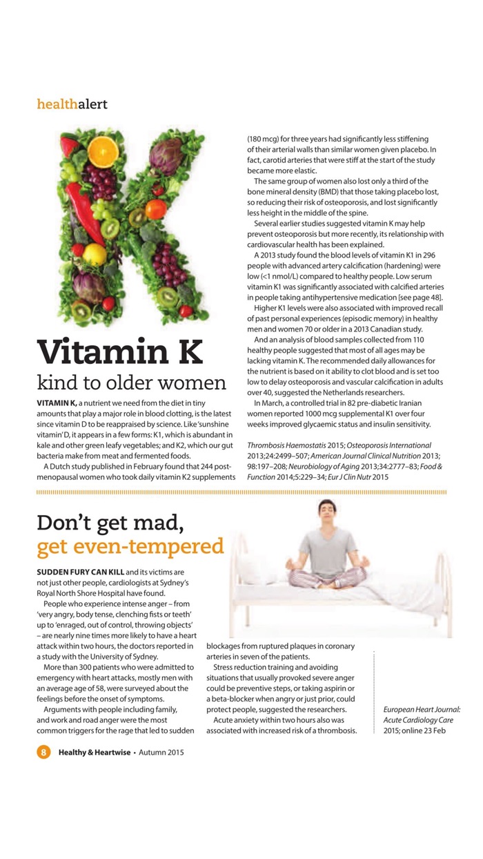 healthy  Heartwise Magazine