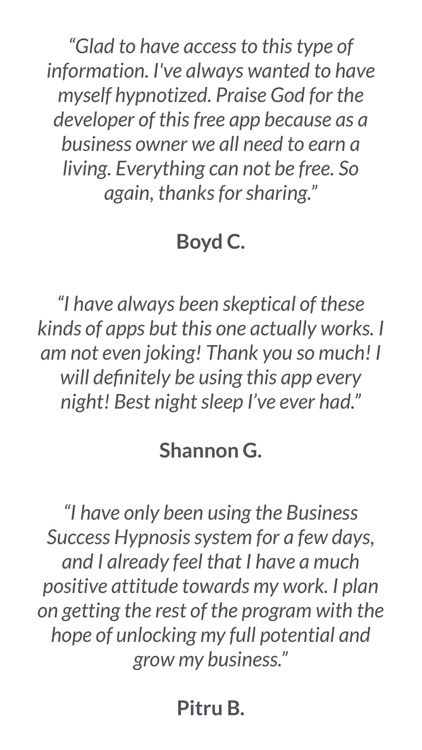 Business Success Hypnosis screenshot-3