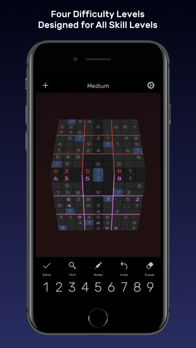 Sudoku Evolved - 3D Puzzles Screenshots