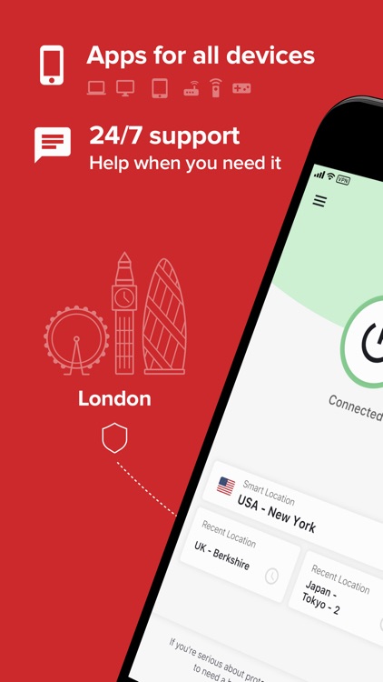 ExpressVPN: VPN Proxy for WiFi screenshot-0