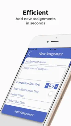 Captura 5 Student Homework Organizer iphone