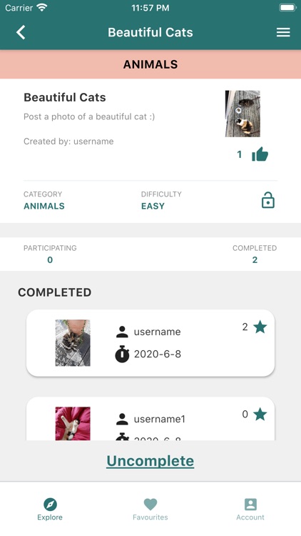 ChallengeMeApp screenshot-3