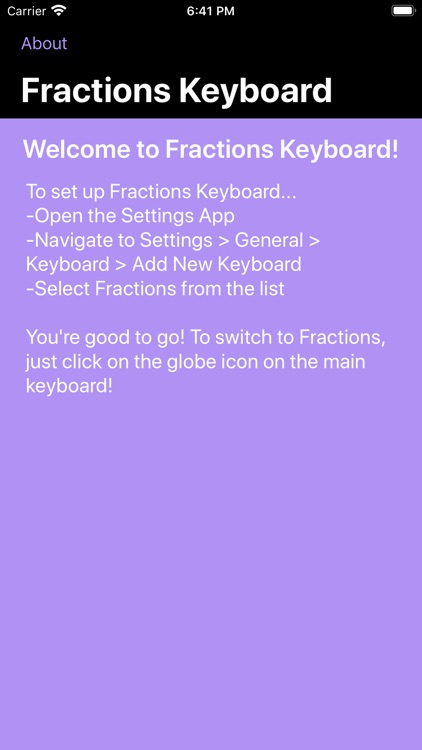 Fractions Keyboard screenshot-3