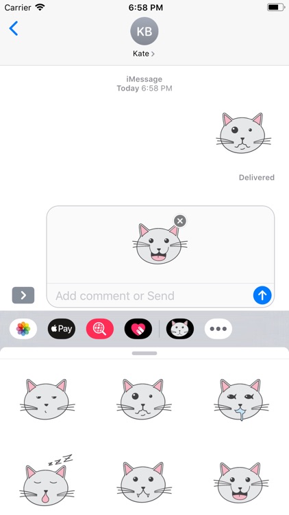 Cat Ashamed Sticker