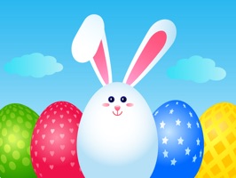 Happy Easter Bunny Stickers IM