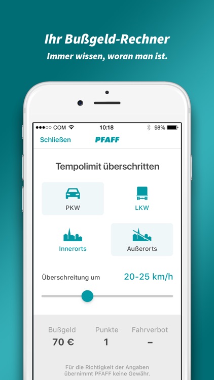 PFAFF Unfall-Helfer