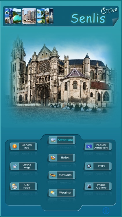 Senlis Offline Map City Guide