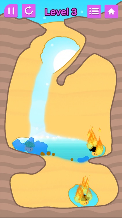 Water Dig Caves rush