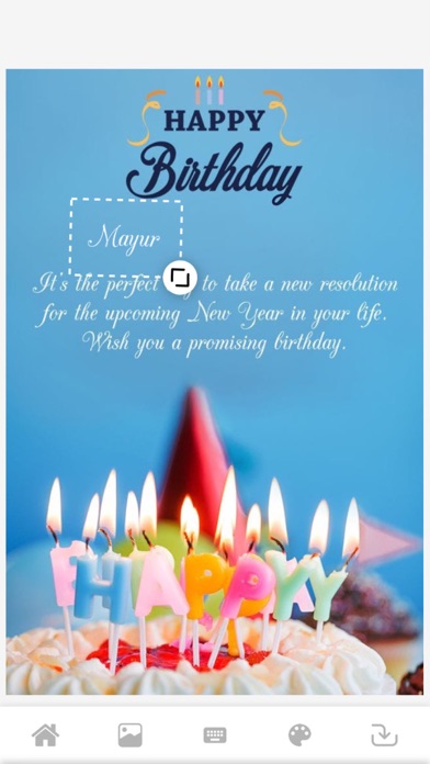 Birthday Photo Frame & Editor screenshot 4