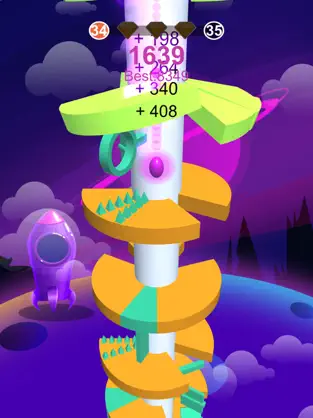 Captura de Pantalla 5 Hop Ball-Bounce On Stack Tower iphone