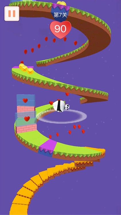 球球冲冲冲 - 球球跳跃小游戏 screenshot-3