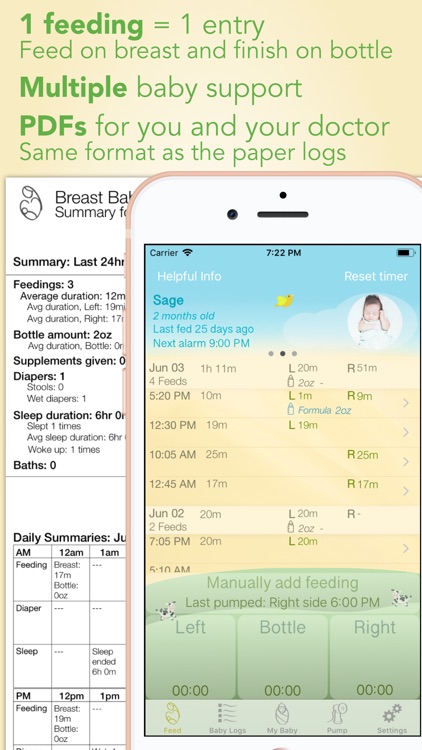 Breast Baby: Newborn Tracker screenshot-3