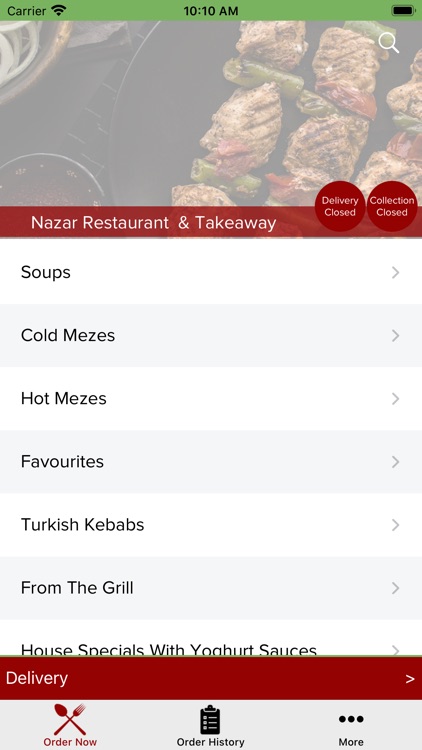 Nazar Restaurant & Takeaway.