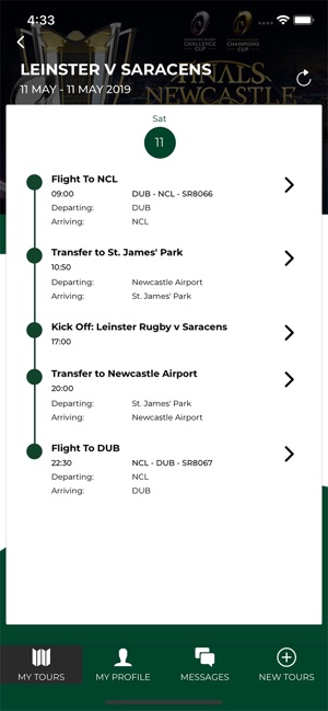 Rugby Travel Ireland(圖2)-速報App