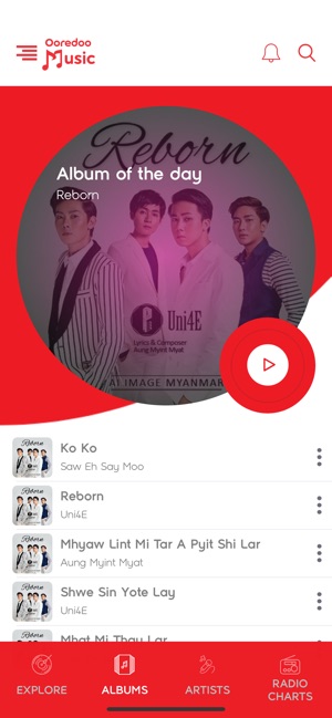 Ooredoo Music (Myanmar)(圖4)-速報App