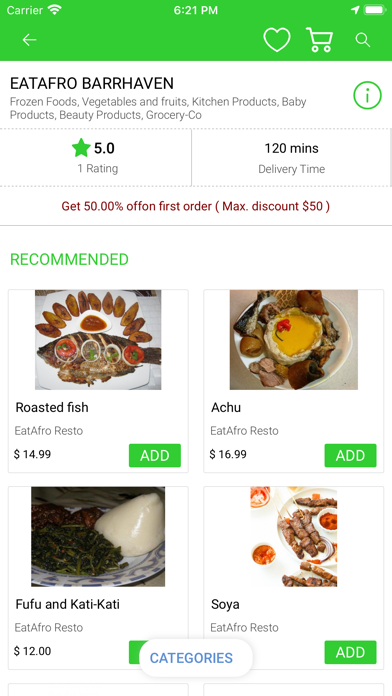 EatAfro Markets screenshot 4