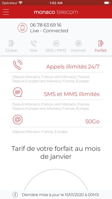 Monaco Telecom screenshot 3