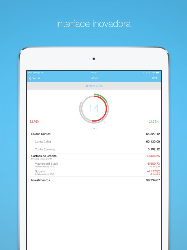 Finance iPad:Gestão Financeira(圖4)-速報App