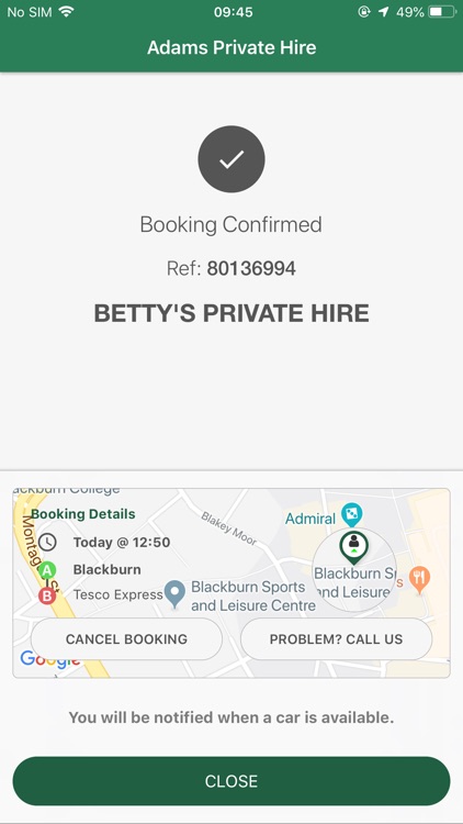 Adams Private Hire screenshot-3